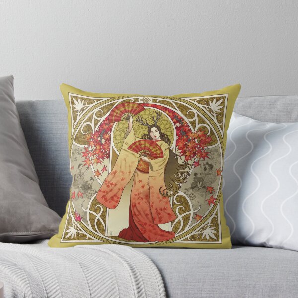 Item preview, Momiji - Maple Leaves Yokai designed and sold by YunerArt.