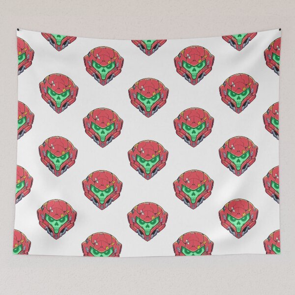 Item preview, Samus Metroid Skull Head designed and sold by marceloosapo.