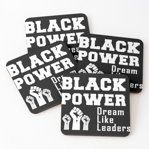 Item preview, Black Power Dream Like Leaders designed and sold by AweSoMe Shirts.