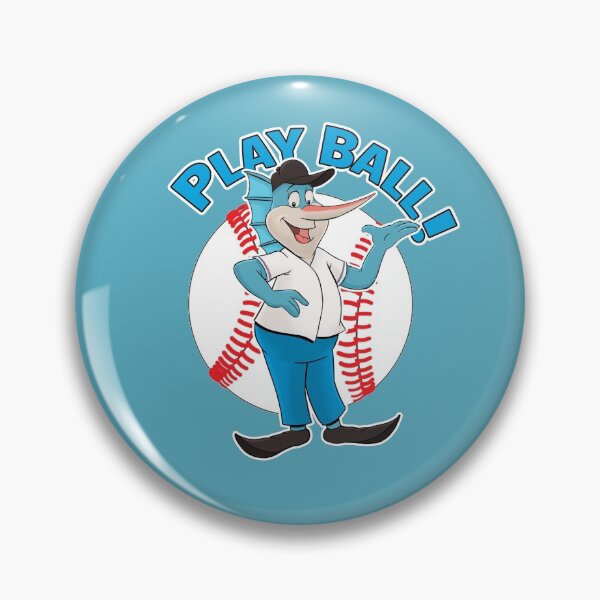 Item preview, Play Ball!!! Billy the Marlin Baseball Design designed and sold by Clubhouse19.