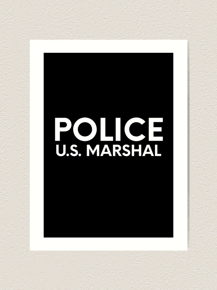 U.S. Marshal Police Law Enforcement 