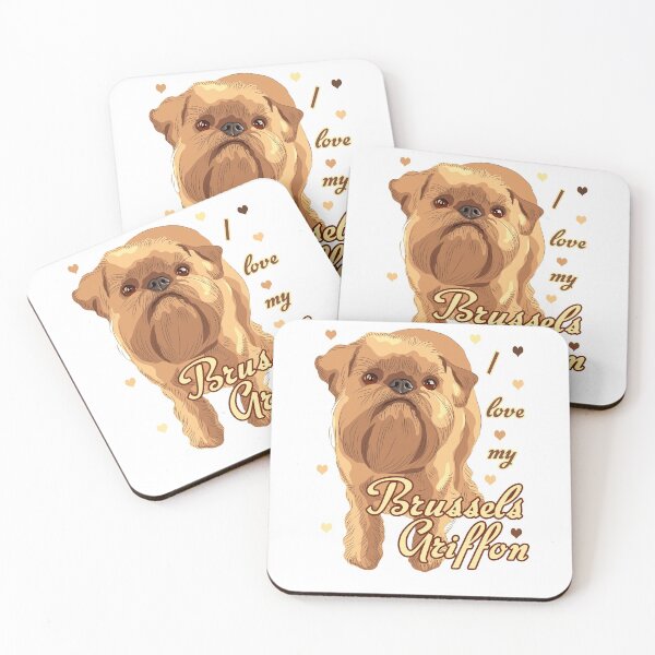 Artikelvorschau, Ich liebe meinen Brüsseler Griffon! Speziell für Brüsseler Griffon Hundeliebhaber! entworfen und verkauft von rs-designs.