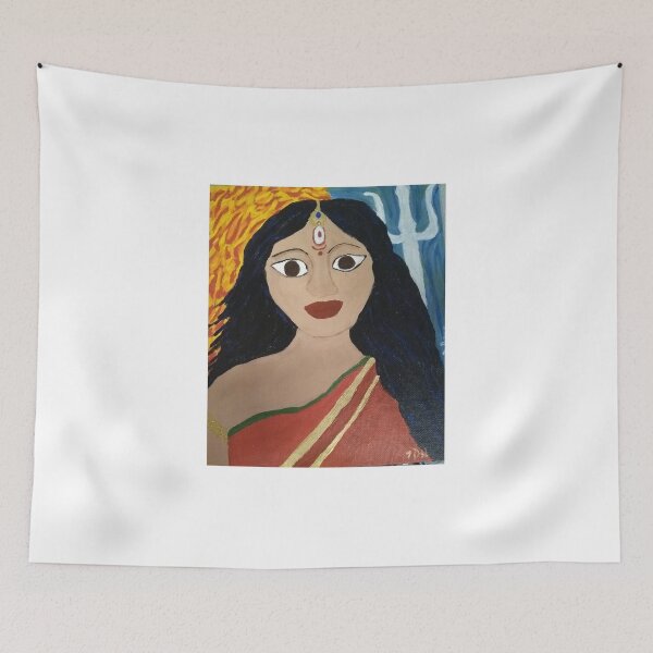 Item preview, Durga designed and sold by hedgerowart.