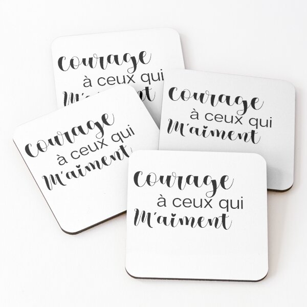 Aperçu de l'œuvre Courage à ceux qui m'aiment créée et vendue par LU NA.