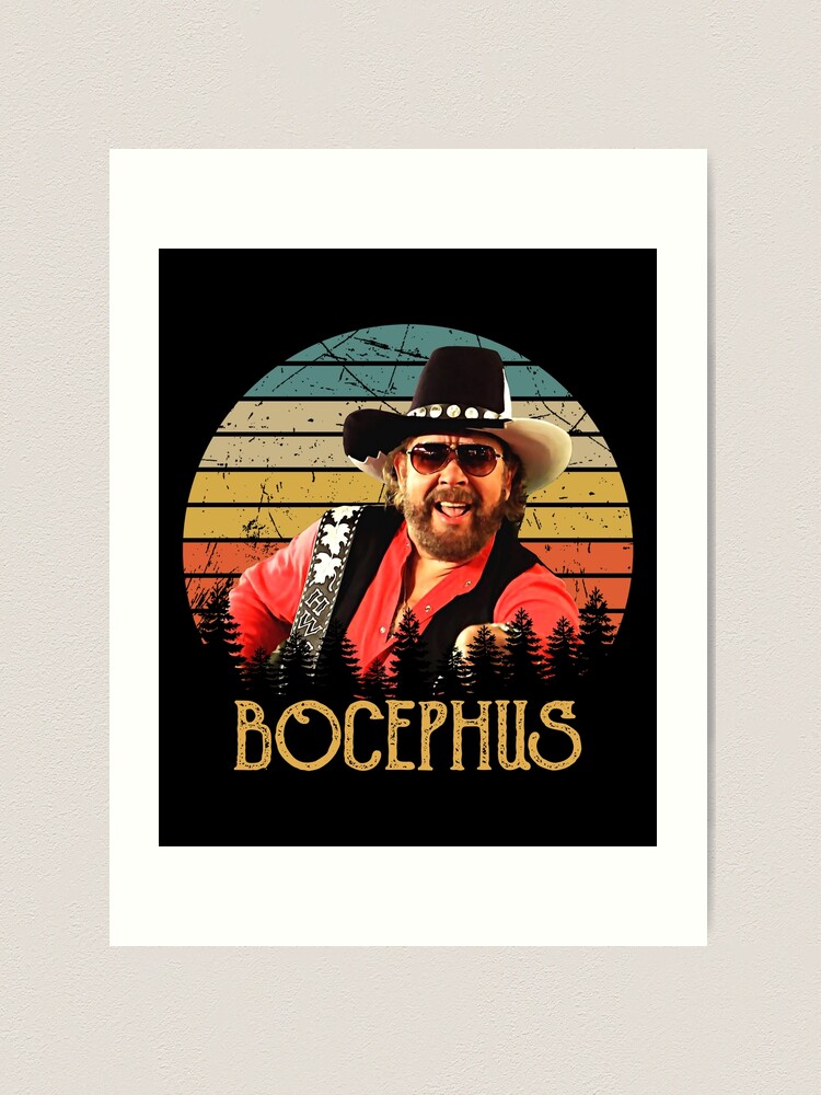 Bocephus - Hank Williams Jr Cool Gifts For Men Womens Kids T-Shirt by  Notorious Artist - Fine Art America
