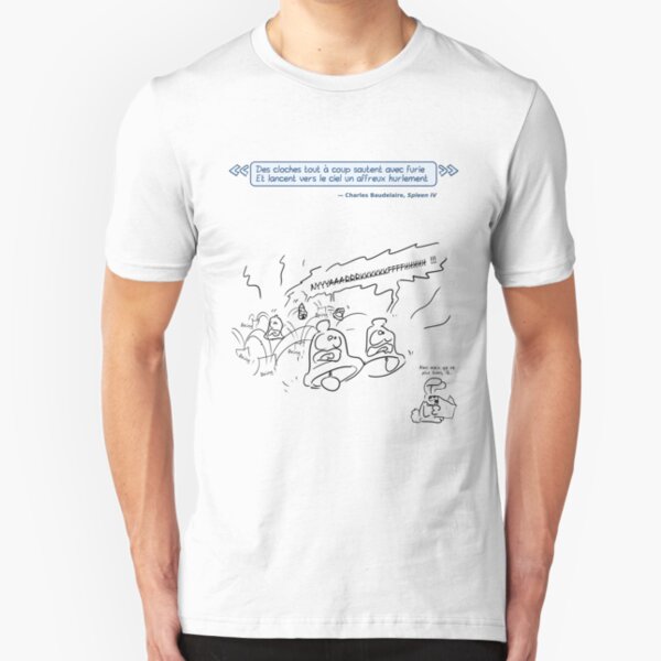 Ptilouk.net - Spleen IV Slim Fit T-Shirt