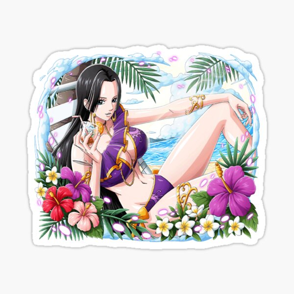 Boa Hancok Sticker For Sale By Mattfly86 Redbubble 