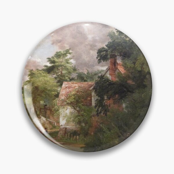 Item preview, House by the lake Lovely vintage painting by John Constable designed and sold by Vintage Designs +.