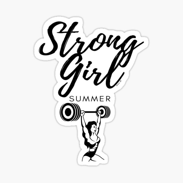 Item preview, Strong Girl Summer designed and sold by kane-n.