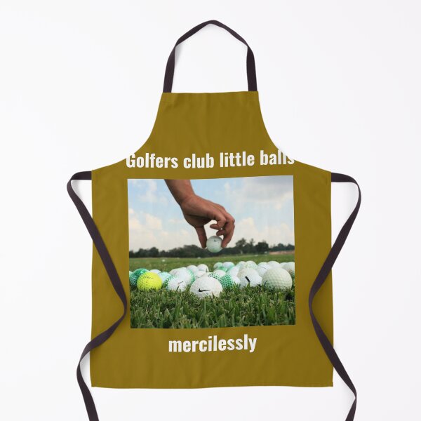 Item preview, "Golfers club balls mercilessly" (white text). designed and sold by skoumpourdides.