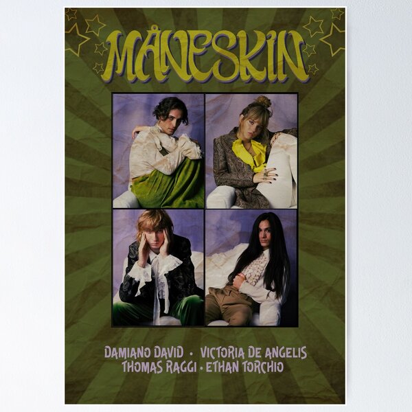 Maneskin Album Canvas Print