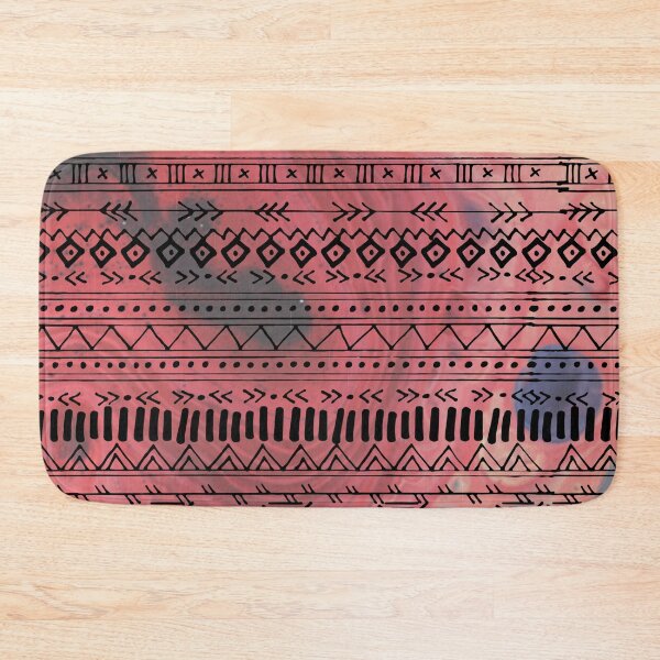 Item preview, Red Aztec Pattern  designed and sold by Designs By YL.