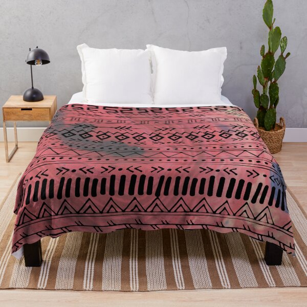 Item preview, Red Aztec Pattern designed and sold by Designs By YL.