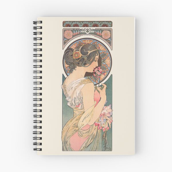 Item preview, Primrose (1899) by Alphonse Mucha designed and sold by Antiquated Art.