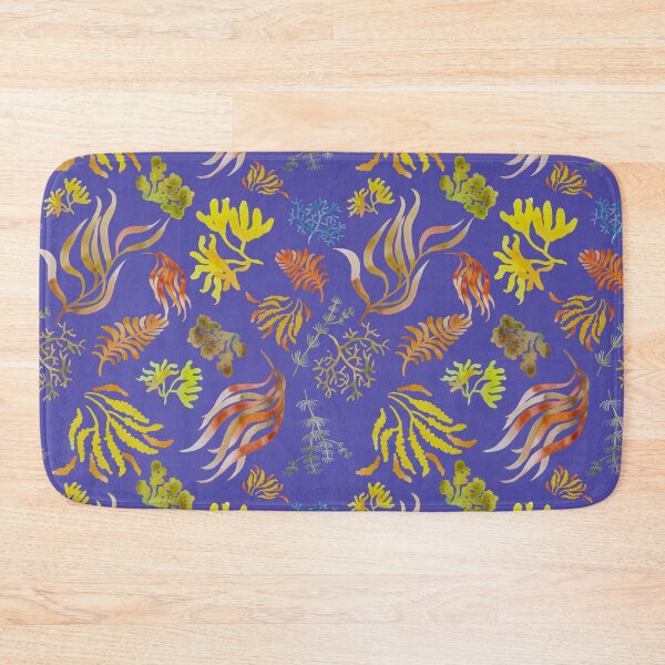 Item preview, Seaweed pattern blue designed and sold by AgniArt.