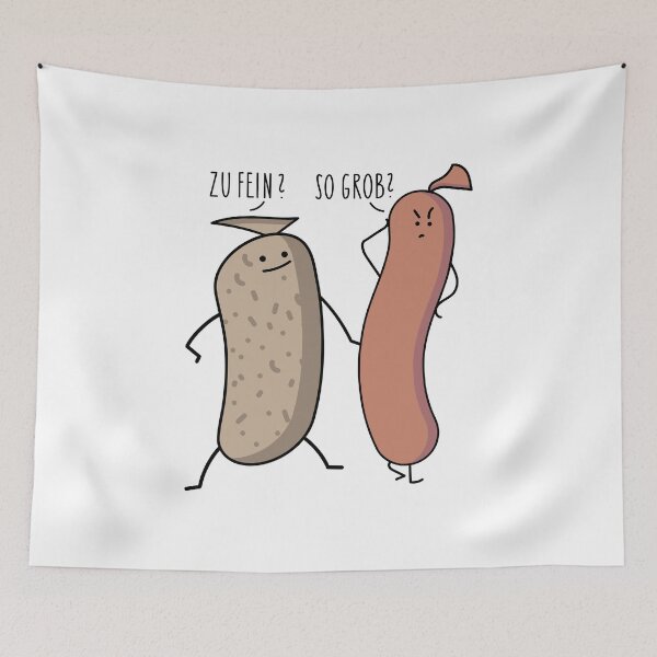 Item preview, Liver sausage for funny couples designed and sold by spontania.