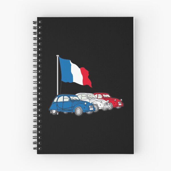 Item preview, Retro 2cv duck from France flag designed and sold by 2CV-Oldtimers.