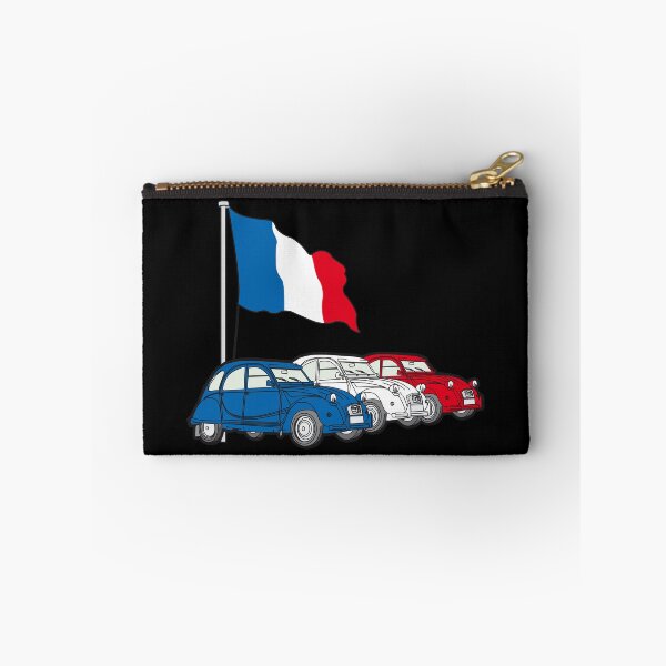 Item preview, Retro 2cv duck from France flag designed and sold by 2CV-Oldtimers.
