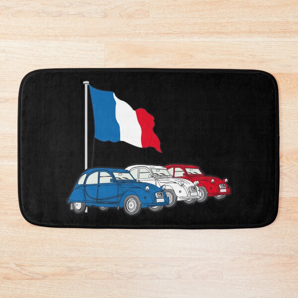 Item preview, Retro 2cv duck from France flag designed and sold by 2CV-Oldtimers.