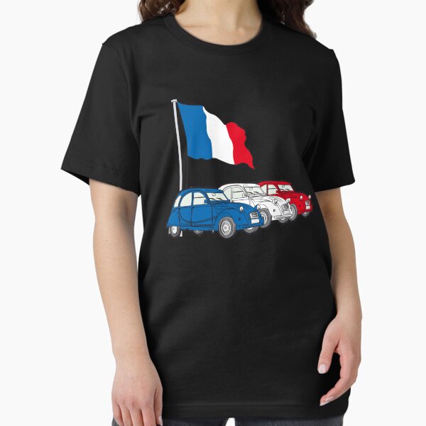 Item preview, Retro 2cv duck from France flag designed and sold by 2CV-Oldtimers.