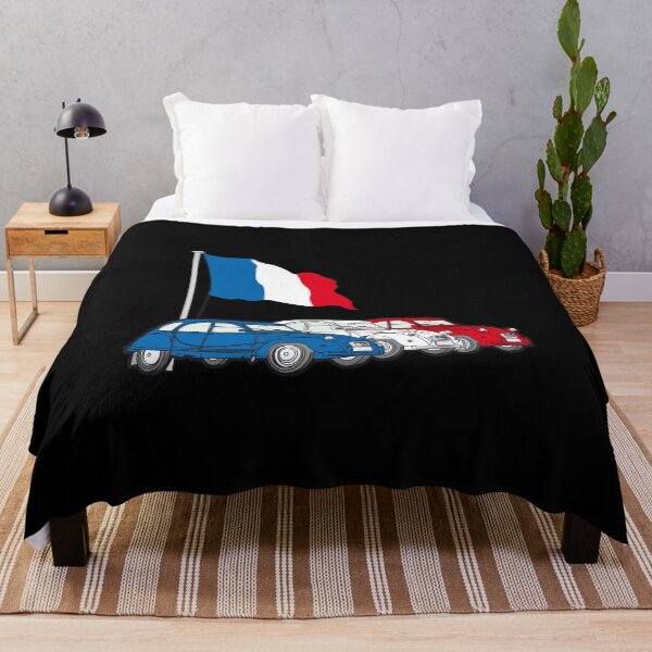 Item preview, Retro 2cv duck from France flag designed and sold by 2CV-Oldtimers.