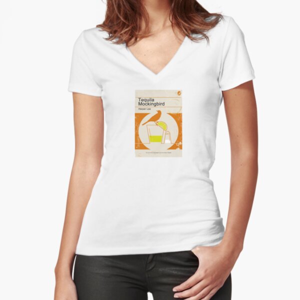 Fitted V-Neck T-Shirt
