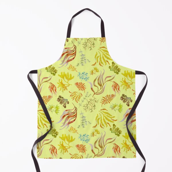Item preview, Seaweed pattern yellow designed and sold by AgniArt.