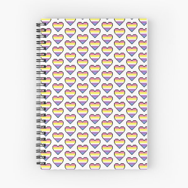 Item preview, Bigender Pride Pixel Heart designed and sold by Erin Selinger.