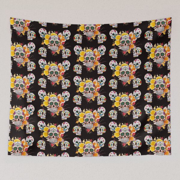 Item preview, Sugar Skull frenzy designed and sold by DaytonTreasuresGifts.