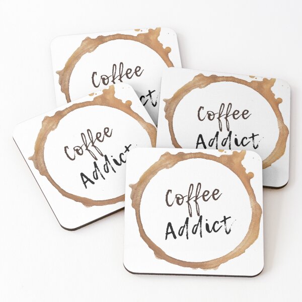 Item preview, Addicted to coffee designed and sold by Ivanapcm.
