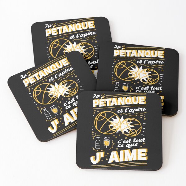 Item preview, La Pétanque et l'Apéro C'est Tout Ce Que J'Aime designed and sold by Hoiho Adventure Shirts.