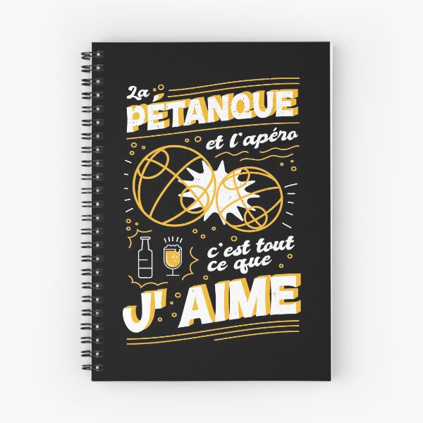 Item preview, La Pétanque et l'Apéro C'est Tout Ce Que J'Aime designed and sold by Hoiho Adventure Shirts.
