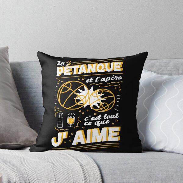 Item preview, La Pétanque et l'Apéro C'est Tout Ce Que J'Aime designed and sold by Hoiho Adventure Shirts.