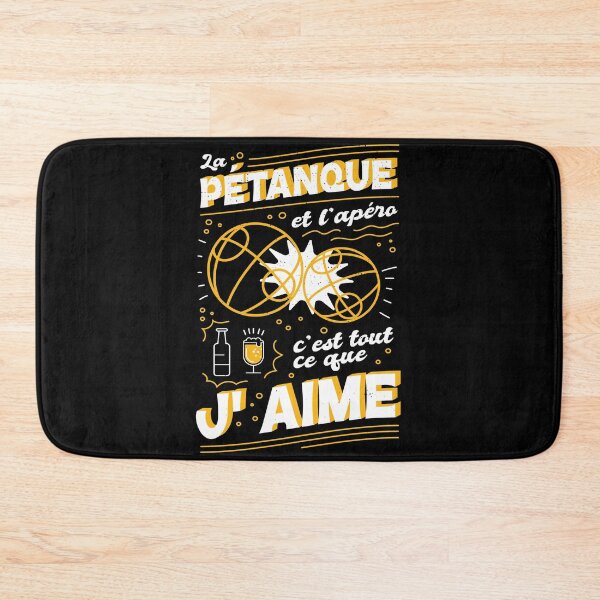 Item preview, La Pétanque et l'Apéro C'est Tout Ce Que J'Aime designed and sold by Hoiho Adventure Shirts.
