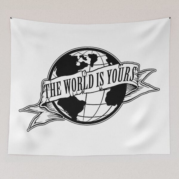 Item preview, THE WORLD IS YOURS designed and sold by Design-By-Dan.