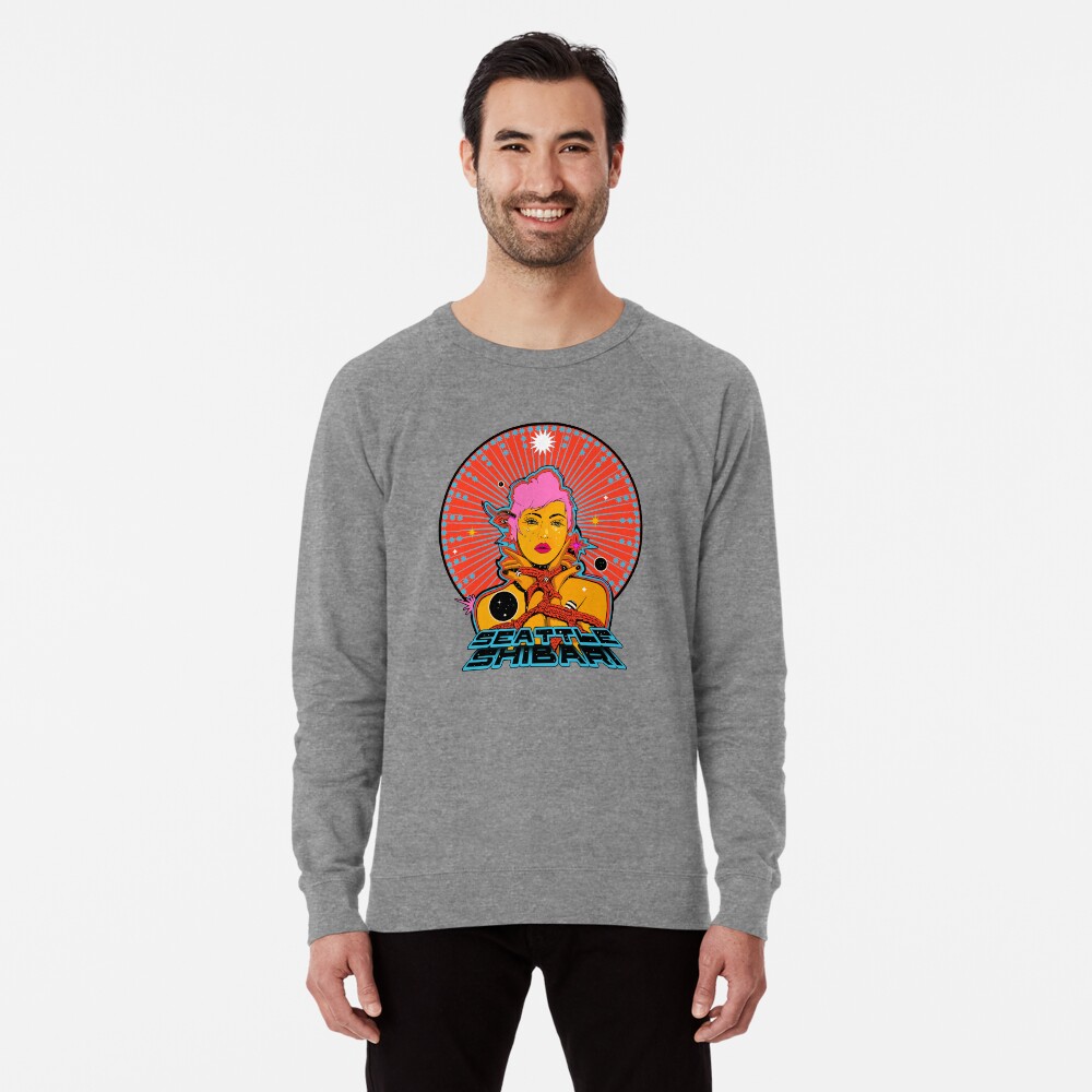 Item preview, Lightweight Sweatshirt designed and sold by SeattleShibari.