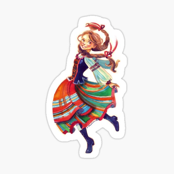 Polka Sticker