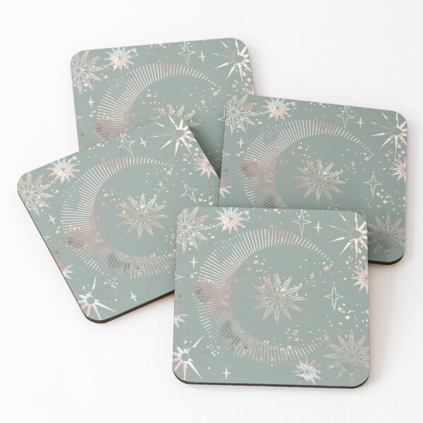 Item preview, Mystic Green Moon designed and sold by Moon Fern Vintage.