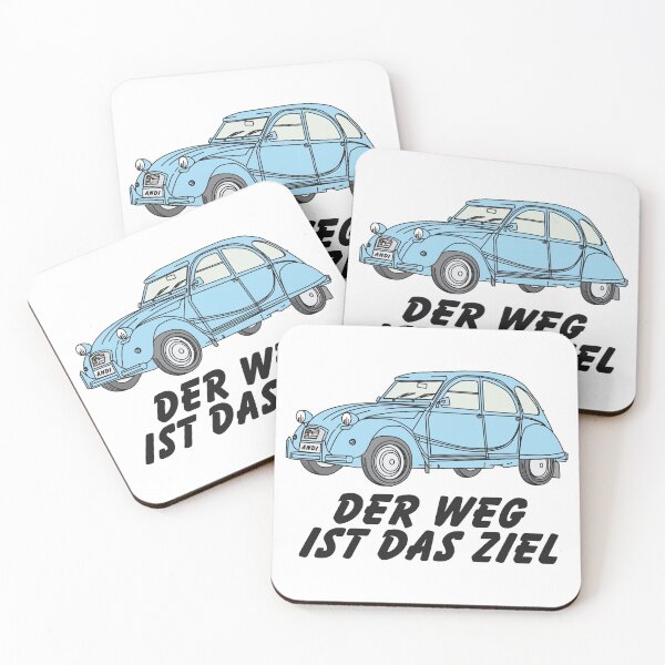 Item preview, 2CV, the journey is the goal retro vintage car designed and sold by 2CV-Oldtimers.