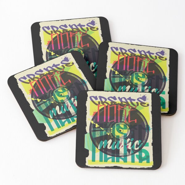 Item preview, Create More Music Vinyl Urban Graffiti designed and sold by Hoiho Adventure Shirts.