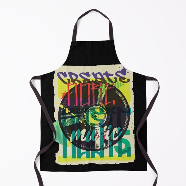Item preview, Create More Music Vinyl Urban Graffiti designed and sold by Hoiho Adventure Shirts.