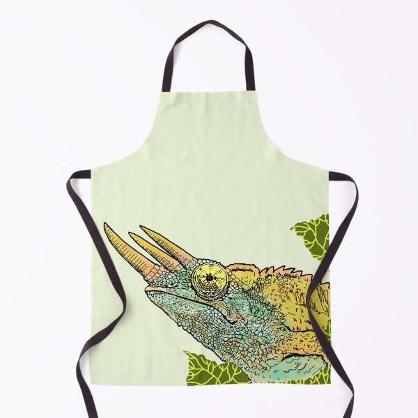Item preview, Three Horned Chameleon on Leaf designed and sold by Arkneer.