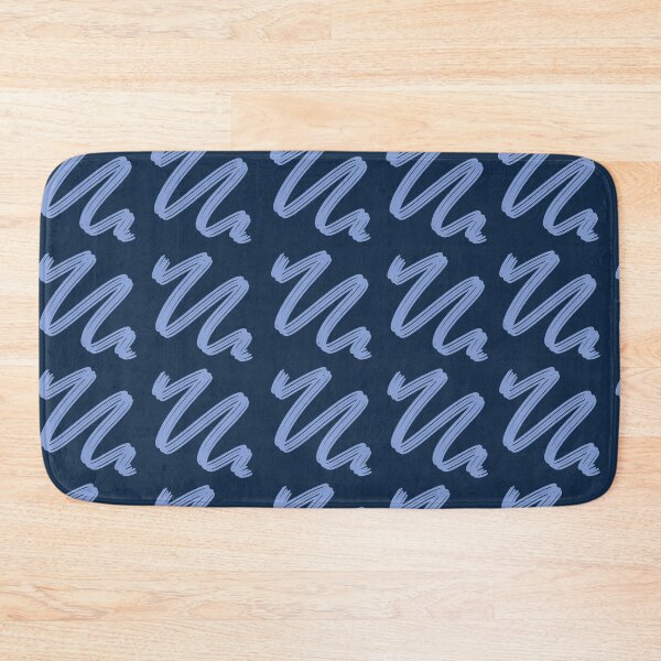 Item preview, Navy, and Blue Funky Scribble Pattern designed and sold by toohot2trot189.