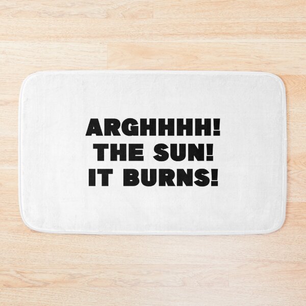 Item preview, Arghhhh! The Sun! It Burns! designed and sold by TyrannicalTees.