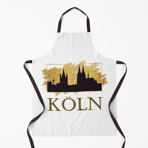 Item preview, Cologne Germany Kölner Dom Cologne Skyline Gold designed and sold by BullDesignsShop.