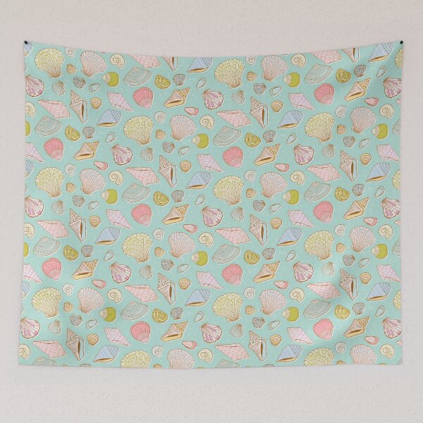 Item preview, Sea Shells in the Water designed and sold by Jacqueline Hurd.