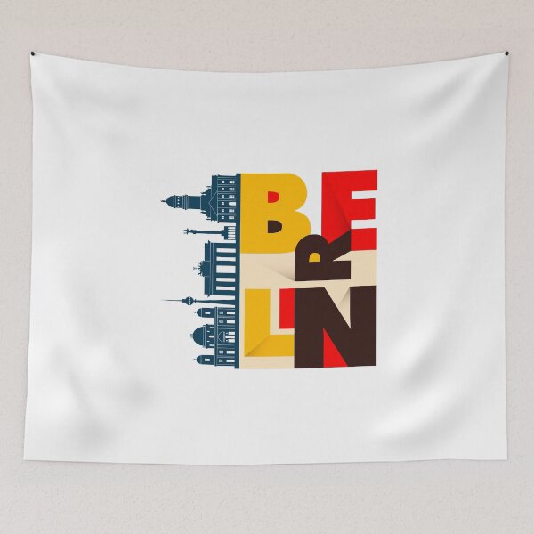 Item preview, Berlin skyline city city Germany Germany designed and sold by BullDesignsShop.