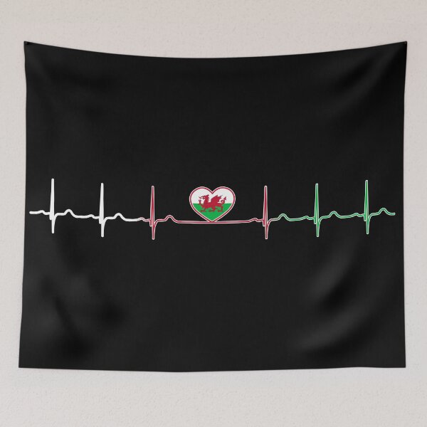 Item preview, Heartbeat Wales designed and sold by Heartbeatsalad.