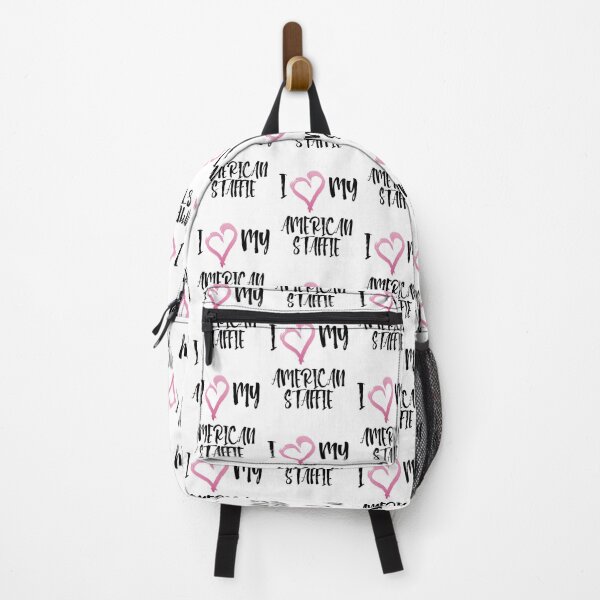 Item preview, I Heart My Amstaff! Especially for American Staffordshire Bull Terrier Dog Lovers! designed and sold by rs-designs.