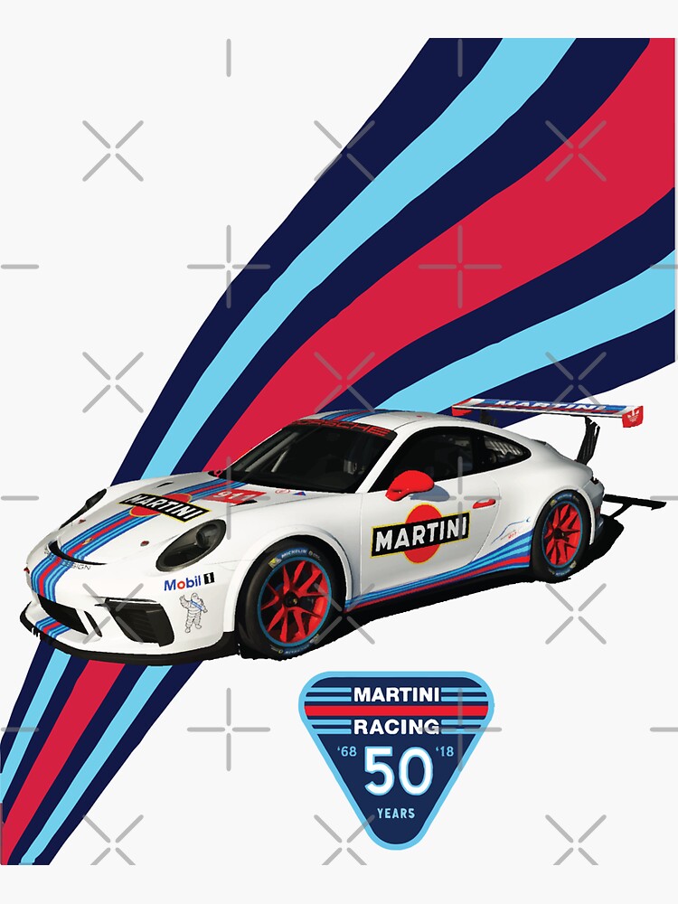 Porsche 991 Martini Racing Design Decal Set